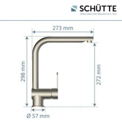 Schütte Spültischarmatur Rio Edelstahloptik 13 Schütte Spültischarmatur Rio Edelstahloptik -Wenko Store 766212 2759 006