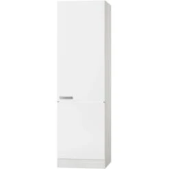 Hochschrank 60 Cm OPTIkult Oslo214 Feinstruktur Weiß