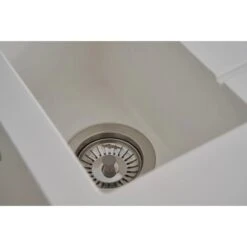 Respekta Einbauspüle Mineralite Houston 100 Cm X 50 Cm Weiß -Wenko Store 793 4384 HOUSTON100X50W 04