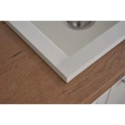 Respekta Einbauspüle Mineralite Houston 100 Cm X 50 Cm Weiß -Wenko Store 793 4384 HOUSTON100X50W 08