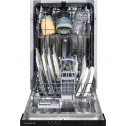 Respekta Einbaugeschirrspüler GSP45VV 45 Cm Schwarz Vollintegriert 18 Respekta Einbaugeschirrspüler GSP45VV 45 Cm Schwarz Vollintegriert -Wenko Store 818909 4384 5