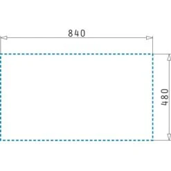 Pyramis Einbauspüle Athena 1 1/4B 1D Edelstahl -Wenko Store 820040 4891 3