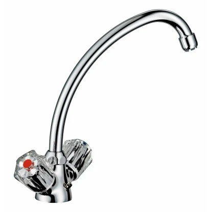 Zweigriff-Küchenarmatur Ledro Chrom Niederdruck 3 Zweigriff-Küchenarmatur Ledro Chrom Niederdruck