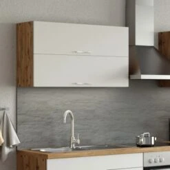 Held Möbel Klapphängeschrank Sorrento BxHxT 100 X 57 X 34 Cm Weiß-Wotaneiche 19 Held Möbel Klapphängeschrank Sorrento BxHxT 100 X 57 X 34 Cm Weiß-Wotaneiche -Wenko Store 853743 11016600 6