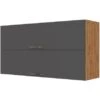 Held Möbel Klapphängeschrank Sorrento B110 X H57 X T34 Cm Anthrazit-Wotaneiche -Wenko Store 853750 11016600 1