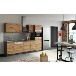 Held Möbel Klapphängeschrank Sorrento BxHxT 110 X 57 X 34 Cm Wotaneiche-Grafit -Wenko Store 853752 11016600 10