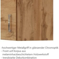 Held Möbel Eckhängeschrank Sorrento BxHxT 60 X 57 X 60 Cm Wotaneiche-Wotaneiche -Wenko Store 853757 11016600 8