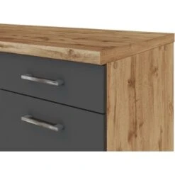 Held Möbel Auszugsschrank Sorrento 50 X 85 X 60 Cm Schubk. 2 Ausz. Anthr.-Wotan. -Wenko Store 853781 11016600 9