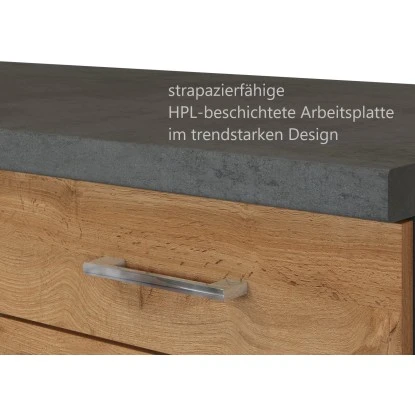 Held Möbel Unterschrank Sorrento 100x85x60 Cm 2 Tür. 2 Schubk. + Boden Wotan. 9 Held Möbel Unterschrank Sorrento 100x85x60 Cm 2 Tür. 2 Schubk. + Boden Wotan. – Bild 7