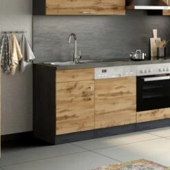 Held Möbel Spülzentrum Sorrento 110 X 85 X 60 Cm Blende + Sockel Wotan.-Graf. -Wenko Store 853830 11016600 7