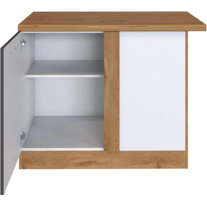 Held Möbel Eckunterschrank Sorrento 110 X 85 X 60 Cm Tür + EL-B. Anth.-Wotan. 5 Held Möbel Eckunterschrank Sorrento 110 X 85 X 60 Cm Tür + EL-B. Anth.-Wotan. – Bild 3