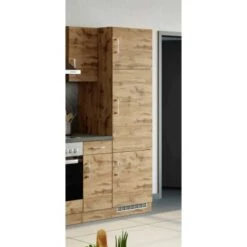 Held Möbel Kühlschrankumbau Sorrento B60 X H200 X T60 Cm Nische Wotaneiche -Wenko Store 853854 11016600 9