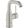 Grohe Einhand-Waschtischbatterie Essence M-Size Supersteel -Wenko Store 963942 4520 23462DC1
